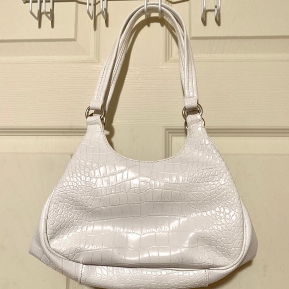 Shoulder Bag. Snake Skin. White - Picture 2 of 4